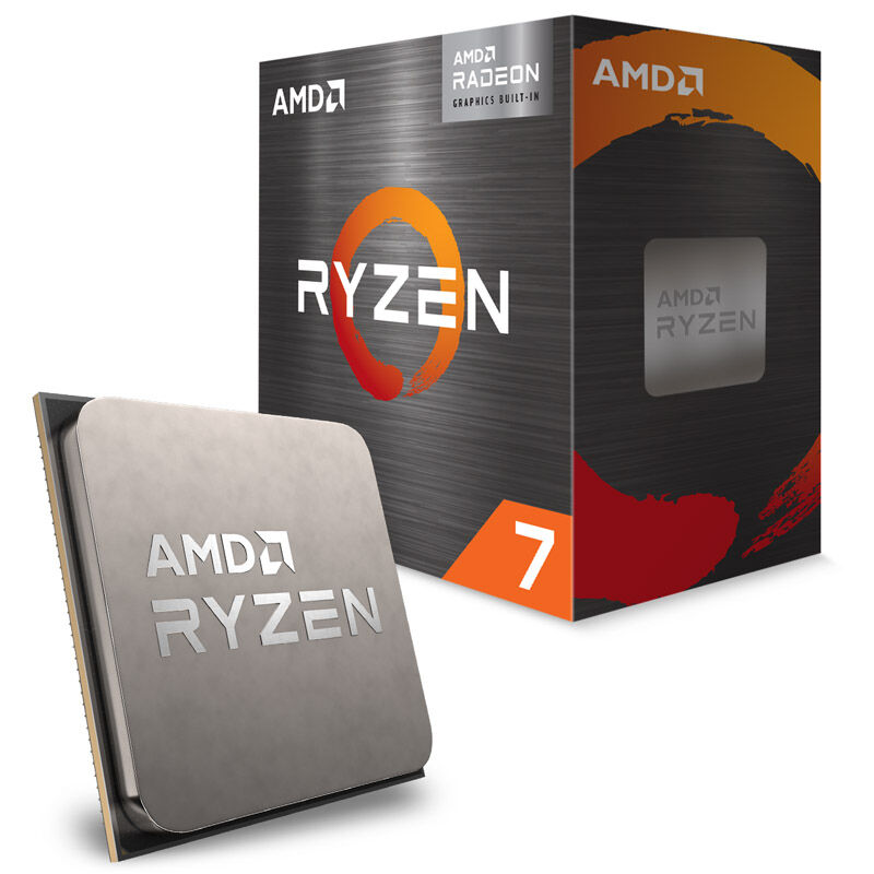 AMD Ryzen 7 5700G prosessor forfra