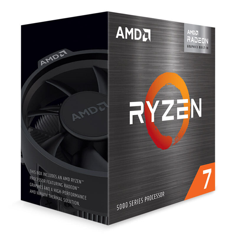 AMD Ryzen 7 5700G prosessor med kjøler
