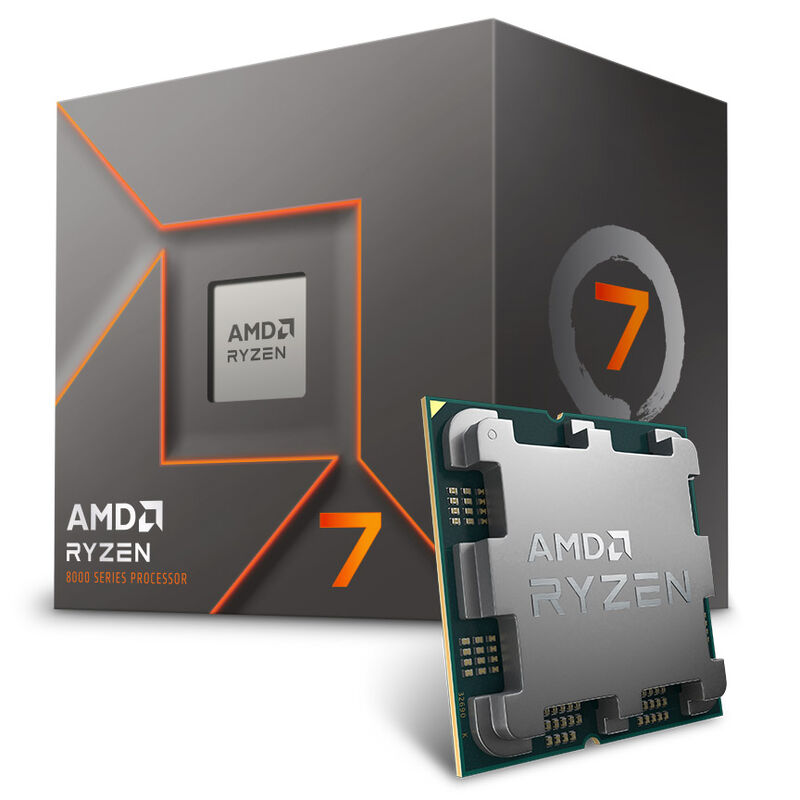 AMD Ryzen 7 8700F prosessor bakside
