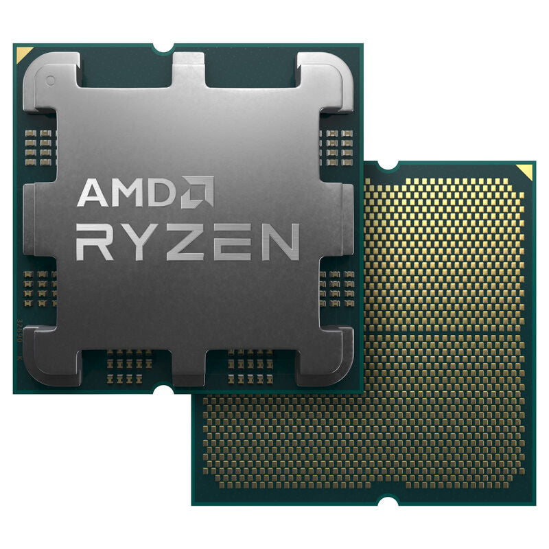 Nærbilde av RGB-belysning på AMD Ryzen 7 9850X3D bundle 64 GB RAM TRYX PANORAMA AiO svart