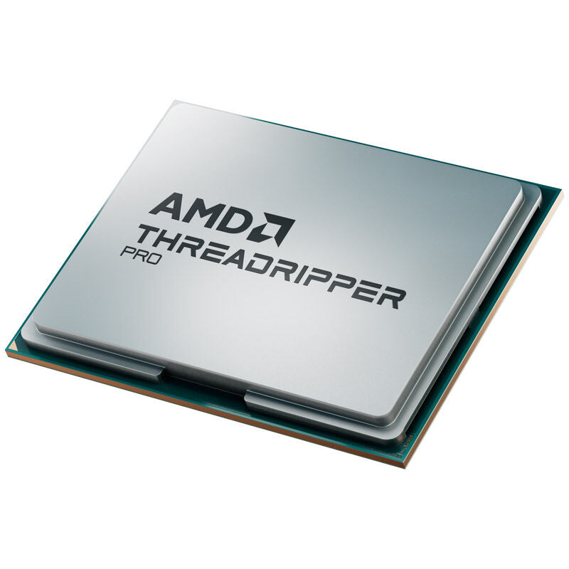 Baksiden av AMD Ryzen Threadripper Pro 7985WX prosessor