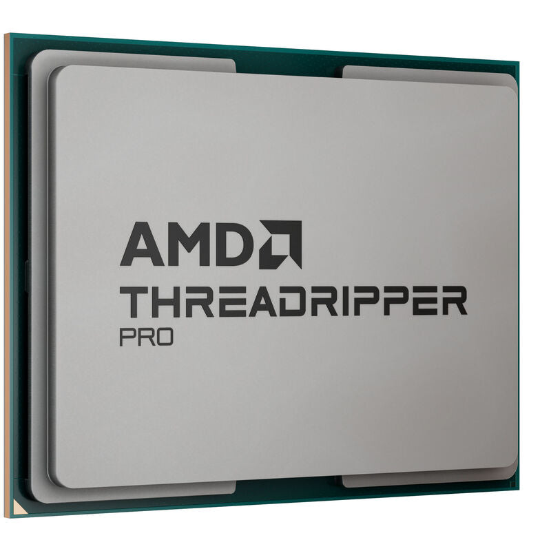 AMD Ryzen Threadripper Pro 9955WX prosessor montert i hovedkort