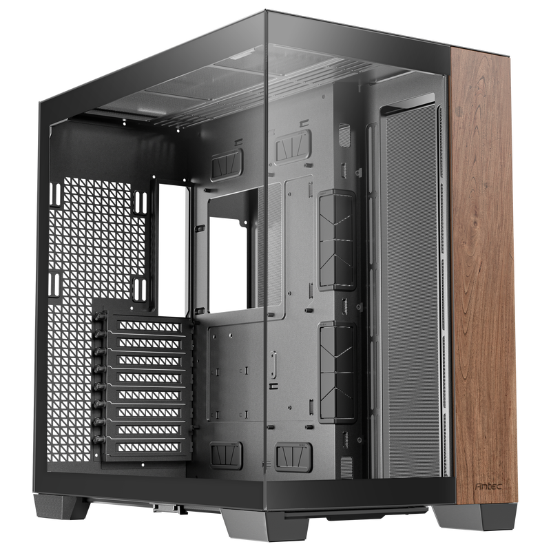 Antec C8 kabinett fulltårn E-ATX herdet glass svart forfra