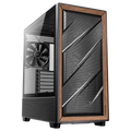 Antec Flux kabinett midtårn E-ATX herdet glass svart forfra