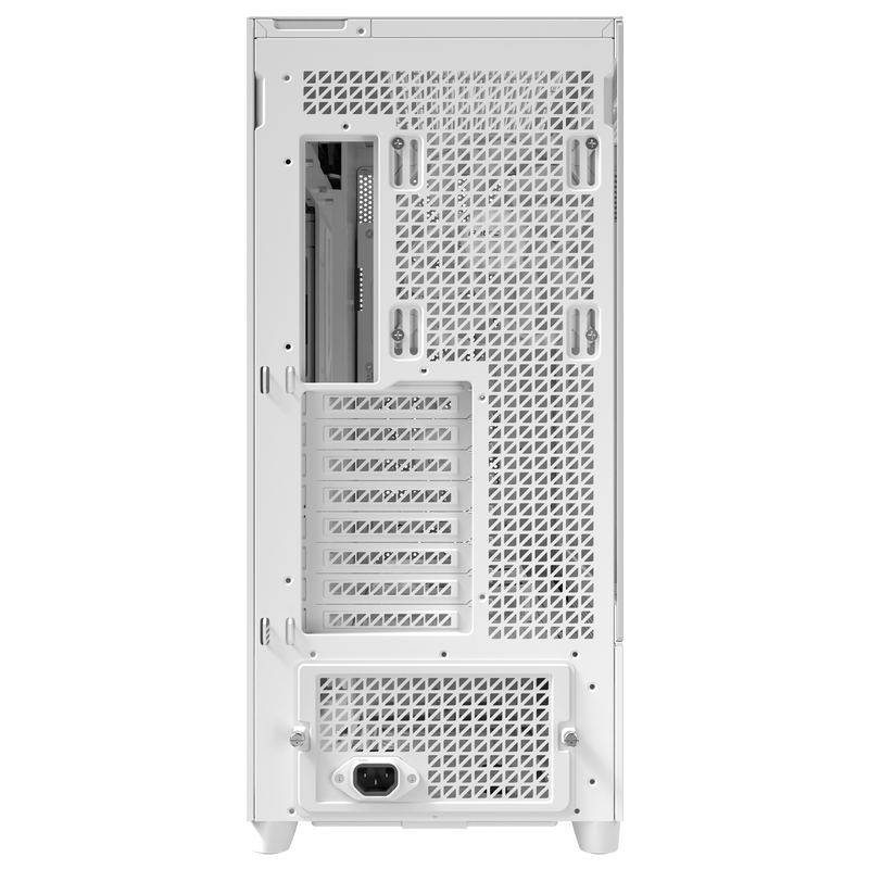 Antec Flux Pro kabinett montert med komponenter
