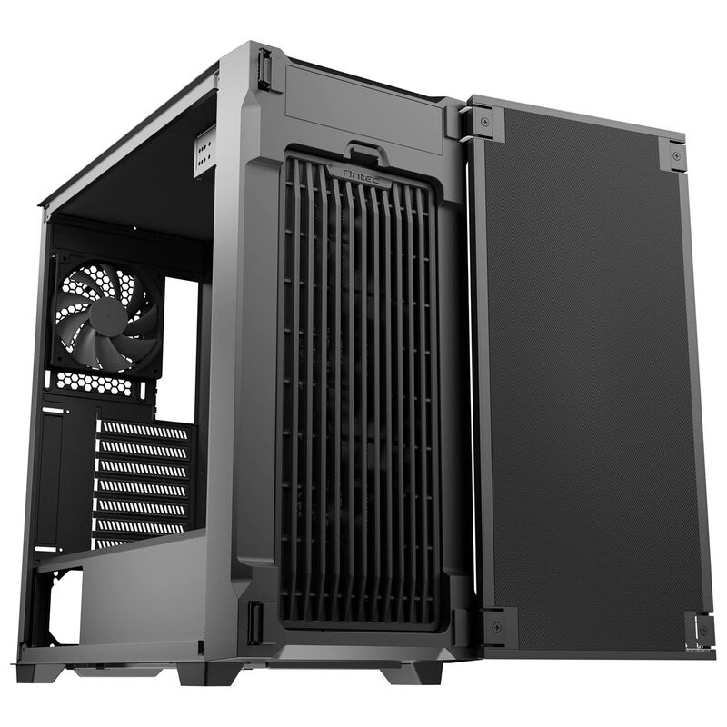 Ventilatorplassering og kjøling i Antec P10C kabinett midtårn stillegående ATX svart