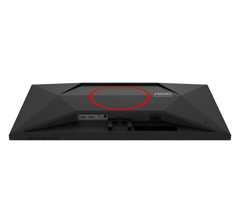 AOC 27G4HRE 27" gamingskjerm logo nærbilde