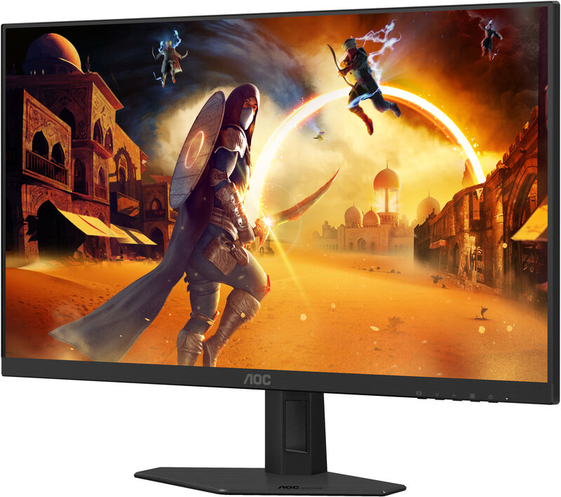 AOC 27G4HRE 27" gamingskjerm tilkoblingsporter