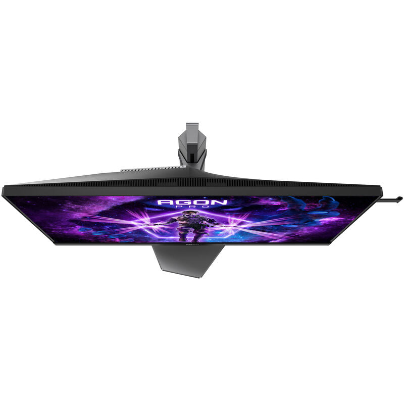 AOC AGON Pro AG276FK gamingskjerm montert på stativ