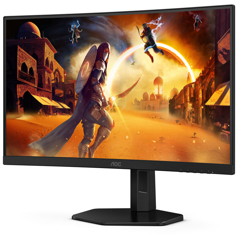 Detaljbilde av AOC C27G4ZXU curved gamingskjerm 27