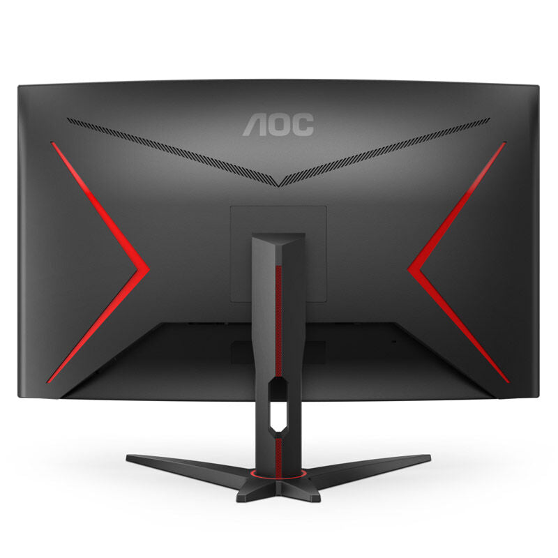 AOC C32G2ZE buet skjerm sideprofil