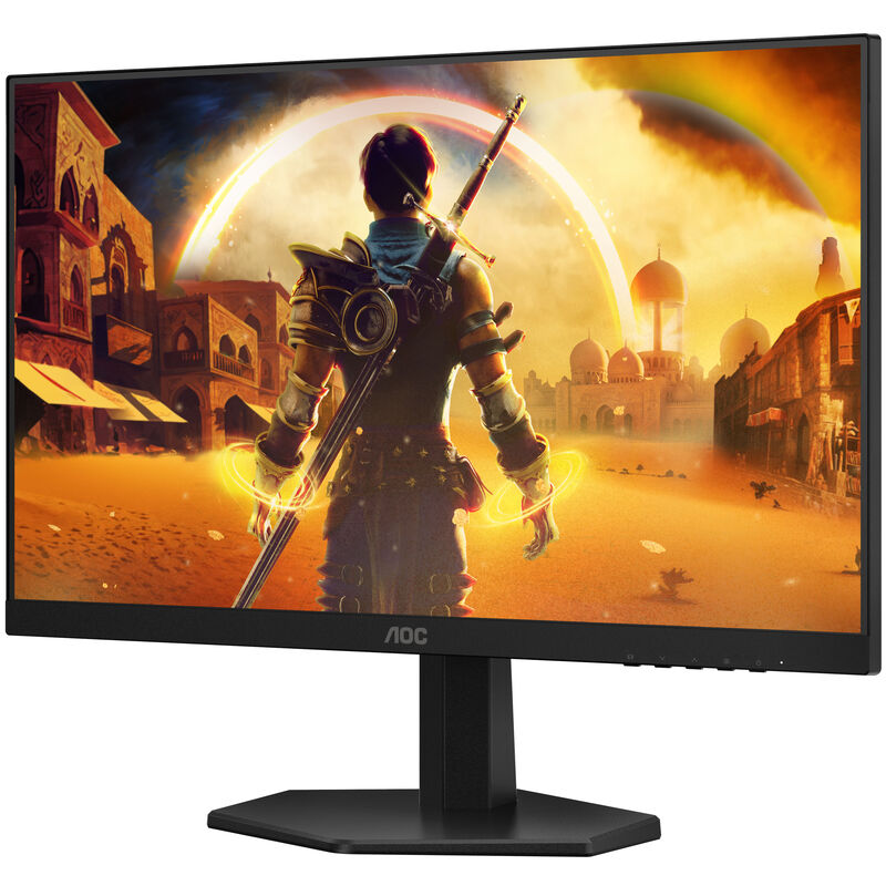 Detalj av knappene på AOC Gaming 24G42E gamingskjerm