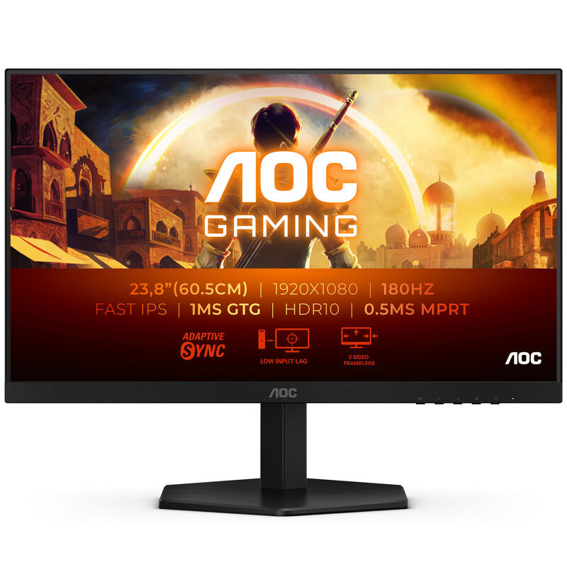AOC Gaming 24G42E gamingskjerm forfra