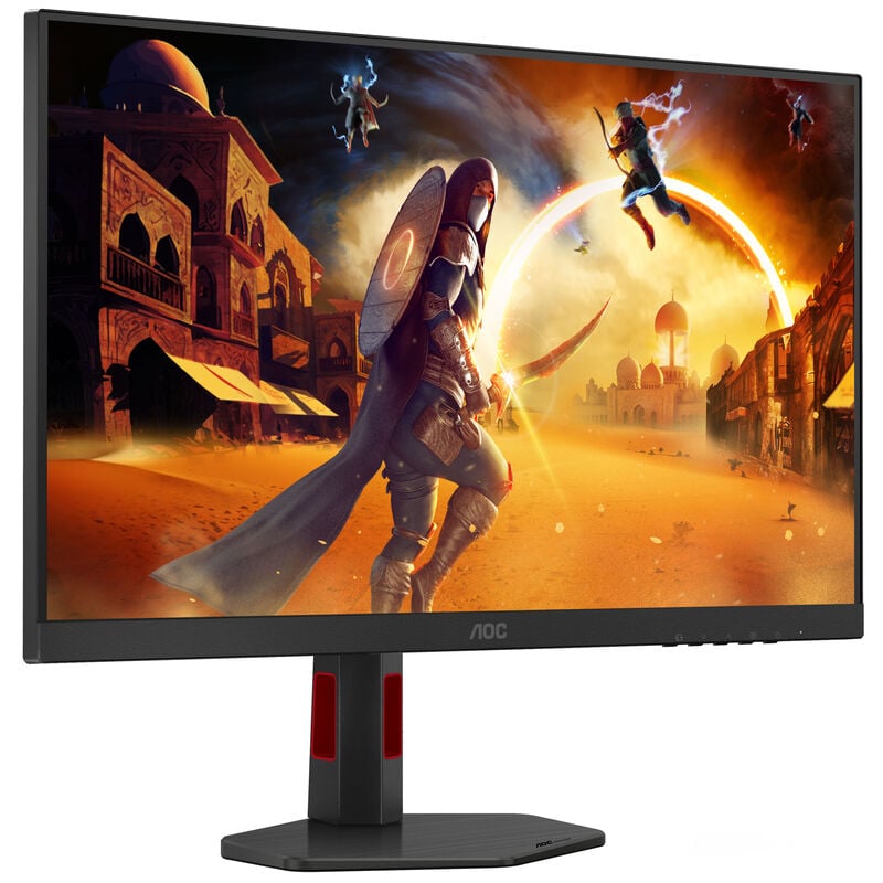 Bakside av AOC Gaming U27G4R 27" 4K gamingskjerm