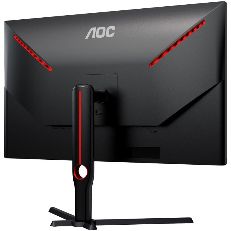 Nærbilde av AOC Gaming U32G3X/BK skjermkontroller