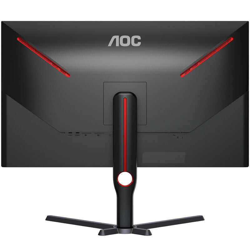 AOC Gaming U32G3X/BK tilkoblinger HDMI og DisplayPort
