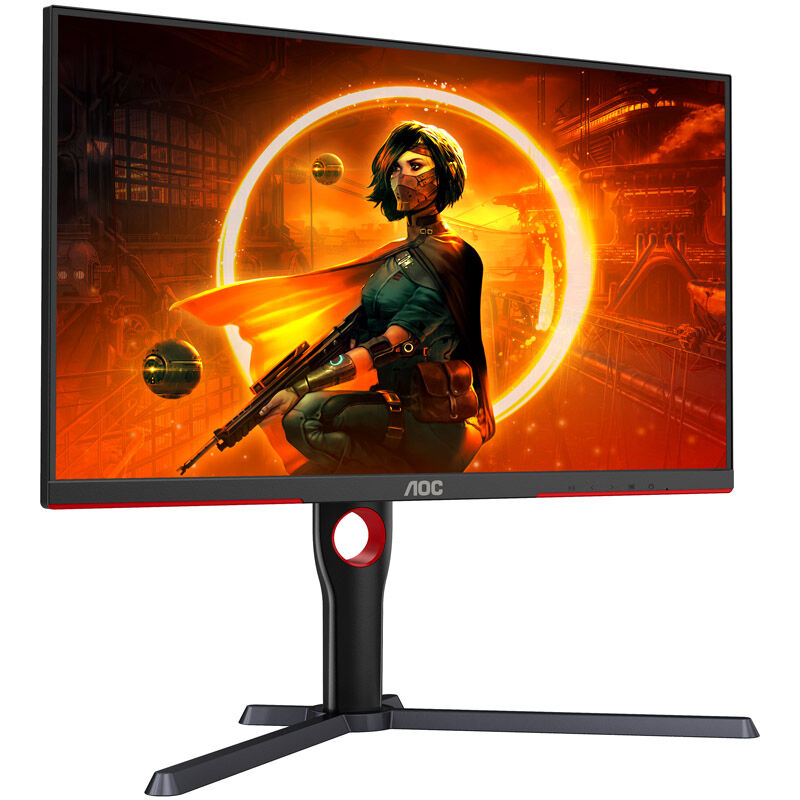 AOC Q27G3XMN/BK gamingskjerm bakside