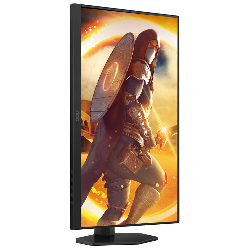 AOC Q27G4XF 27" gamingskjerm montert på stativ