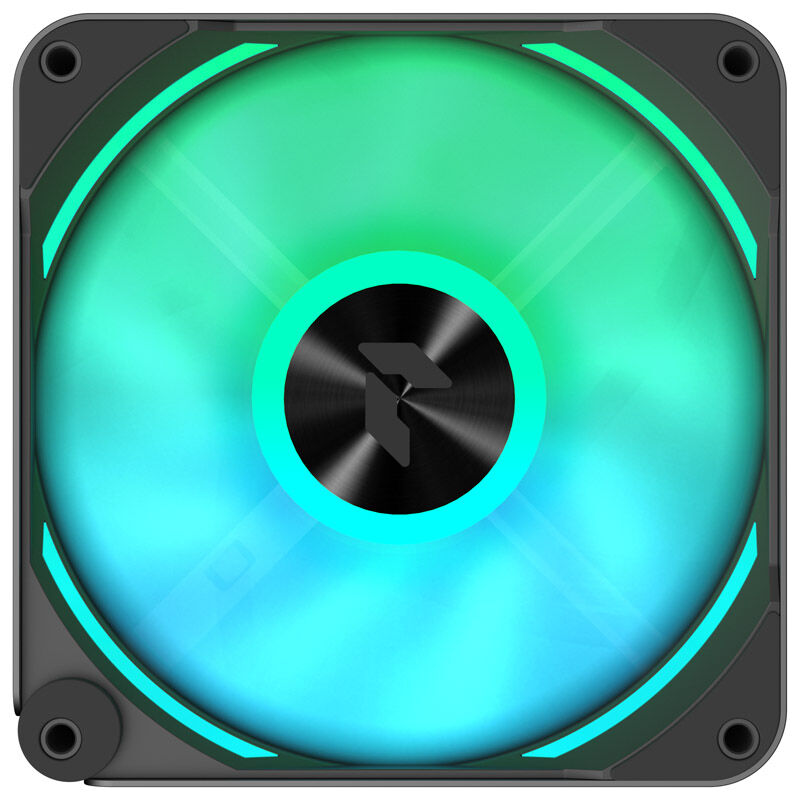APNX FP2-120 PWM vifte 120 mm ARGB svart detalj av ramme