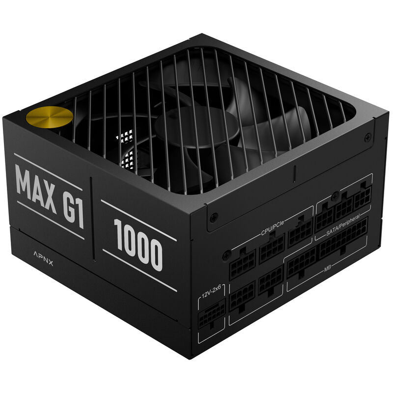 APNX MAX G1 strømforsyning bakside