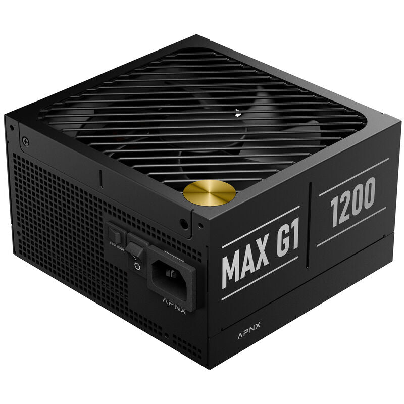 APNX MAX G1 strømforsyning forfra