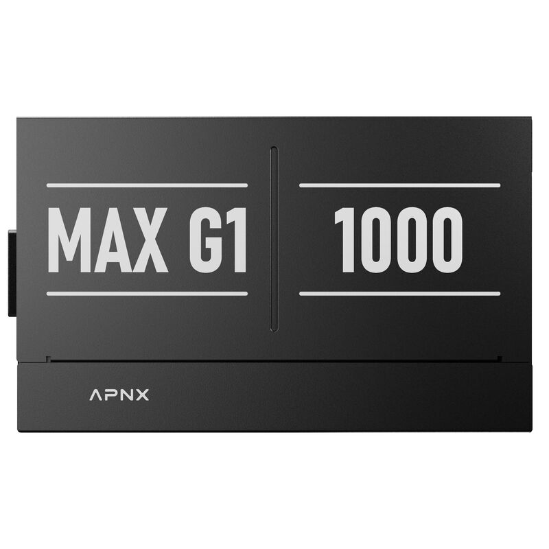 Kabler tilkoblet APNX MAX G1 strømforsyning
