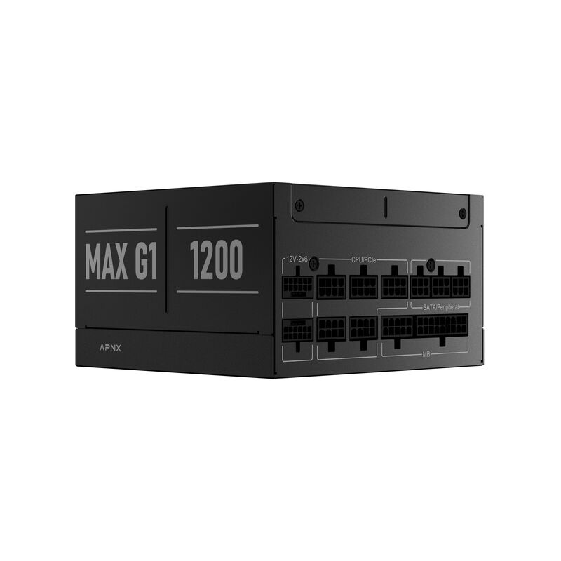 APNX MAX G1 strømforsyning vinkel
