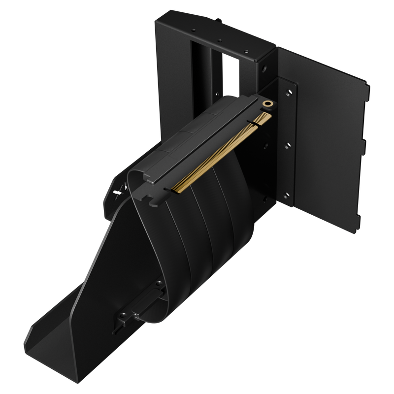 APNX Vertical GPU Holder Kit 2 vertikal GPU-brakett svart bakside