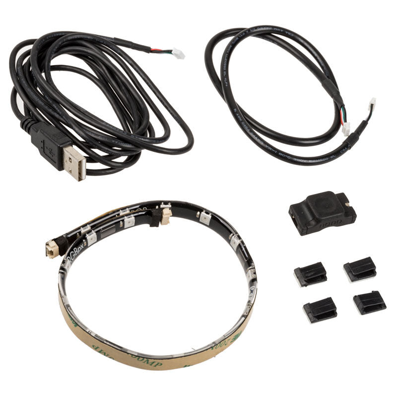aqua computer farbwerk nano ekstern RGB-kontroller med tilkoblet USB-kabel