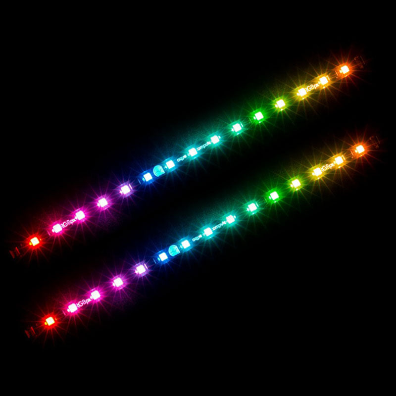 nærbilde av knapp på aqua computer farbwerk nano intern RGB-kontroller
