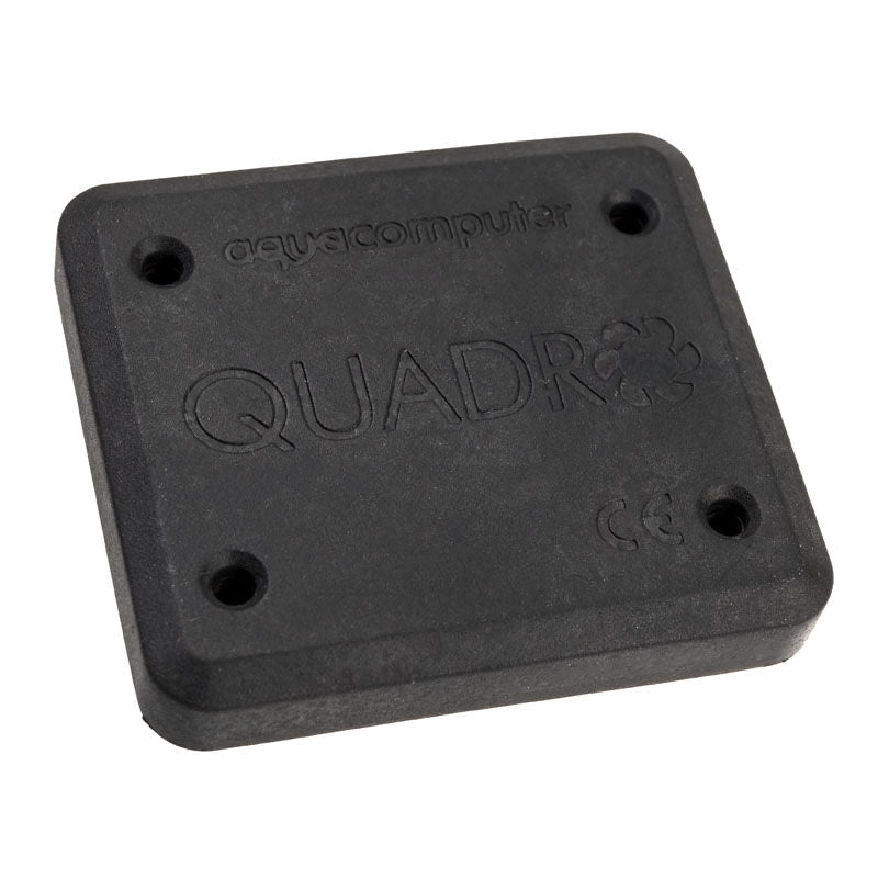 aqua computer QUADRO viftekontroller PWM 4-kanals RGB detalj av kontakter