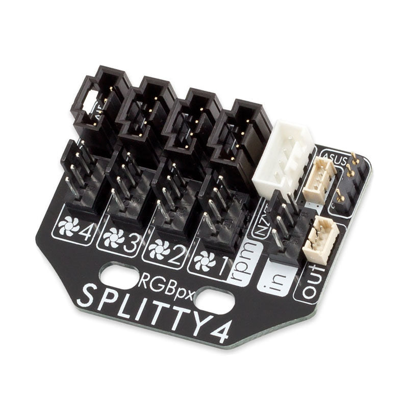 aqua computer RGBpx Splitty4 RGB-splitter bakside