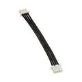 aqua computer RGBpx tilkoblingskabel 4 cm svart forfra