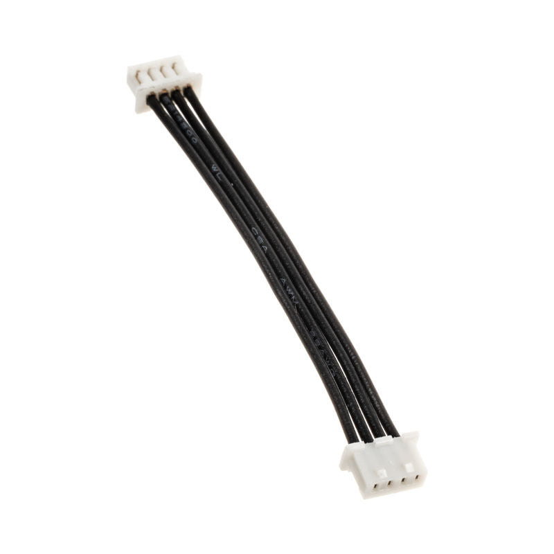 aqua computer RGBpx tilkoblingskabel 4 cm svart forfra