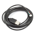 aqua computer USB-kabel Type-A til ministikk VISION 200 cm forfra