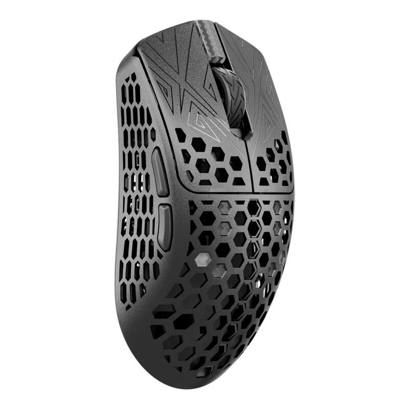 Arbiter Studio Akitsu Carbon Fiber trådløs gamingmus forfra