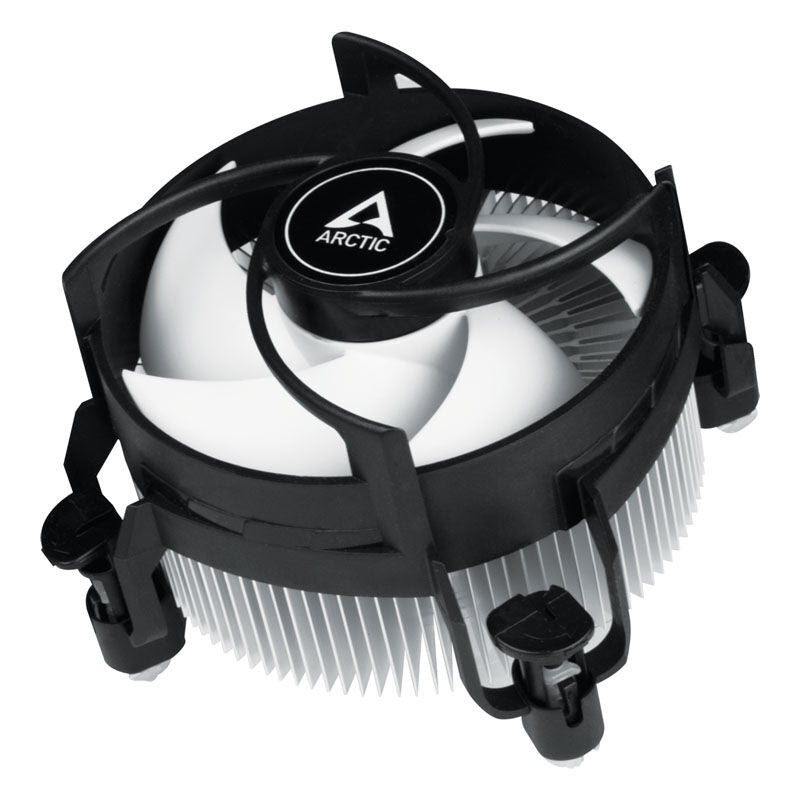 Arctic Alpine 17 CPU-kjøler forfra med 92 mm vifte