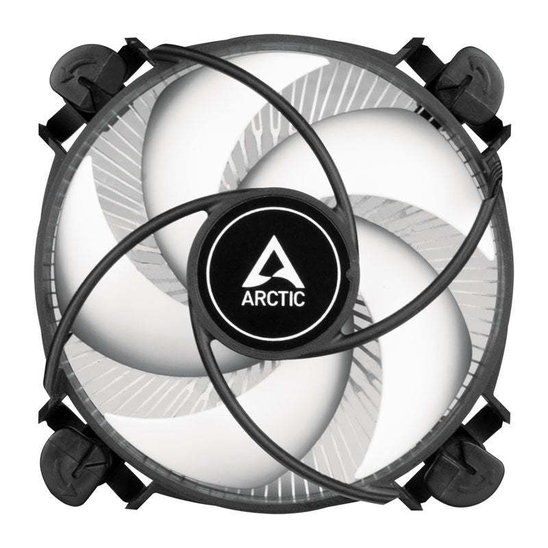 Bakside av Arctic Alpine 17 CPU-kjøler LGA1700