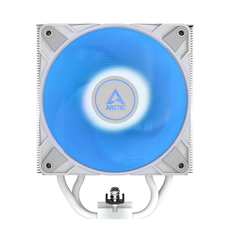 Detalj av Arctic Freezer 36 ARGB White CPU-kjøler heatpipes