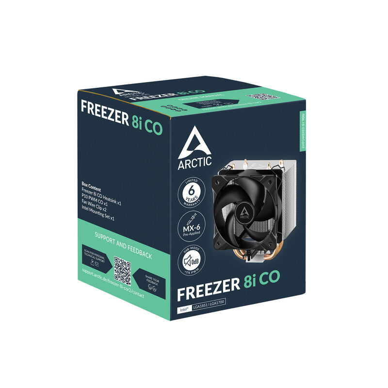 Arctic Freezer 8i CO CPU-kjøler sideprofil