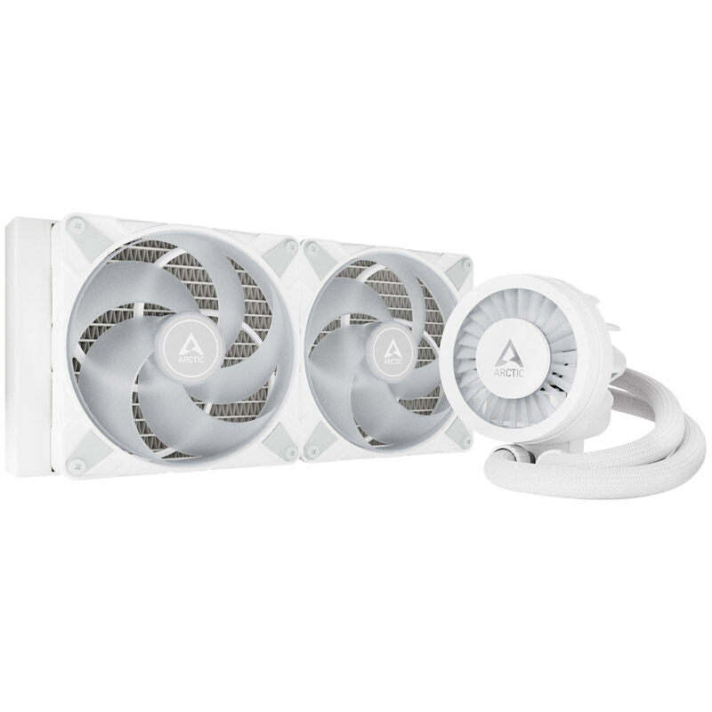 Arctic Liquid Freezer III ARGB White AIO vannkjøling bakside