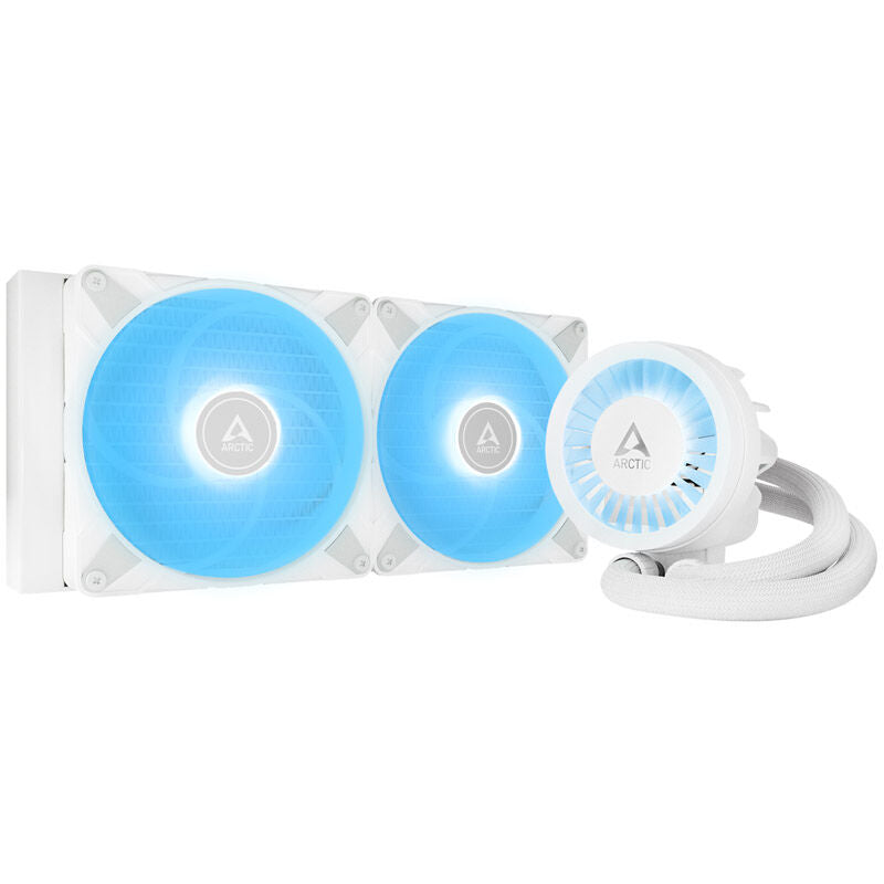 Nærbilde av Arctic Liquid Freezer III ARGB White AIO vifte