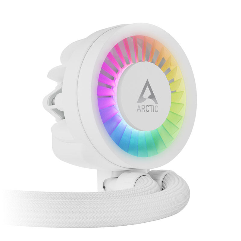 Montert Arctic Liquid Freezer III ARGB White AIO i PC