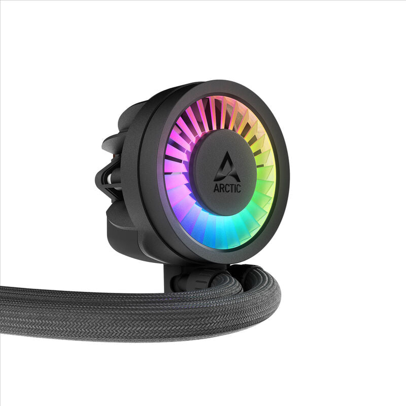 Montert Arctic Liquid Freezer III Pro 240 A-RGB AIO vannkjøling svart i PC