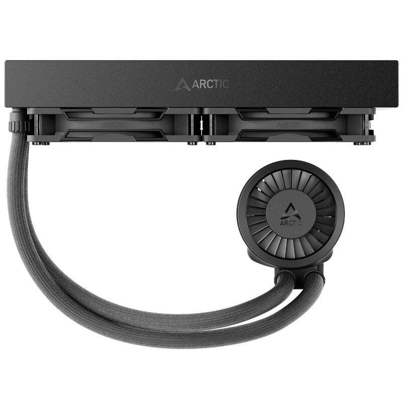 Arctic Liquid Freezer III Pro 280 AIO vannkjøling detalj av radiator
