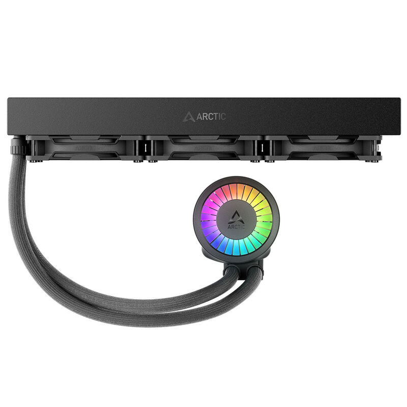 Arctic Liquid Freezer III Pro 360 ARGB AIO vannkjøling detalj av radiator