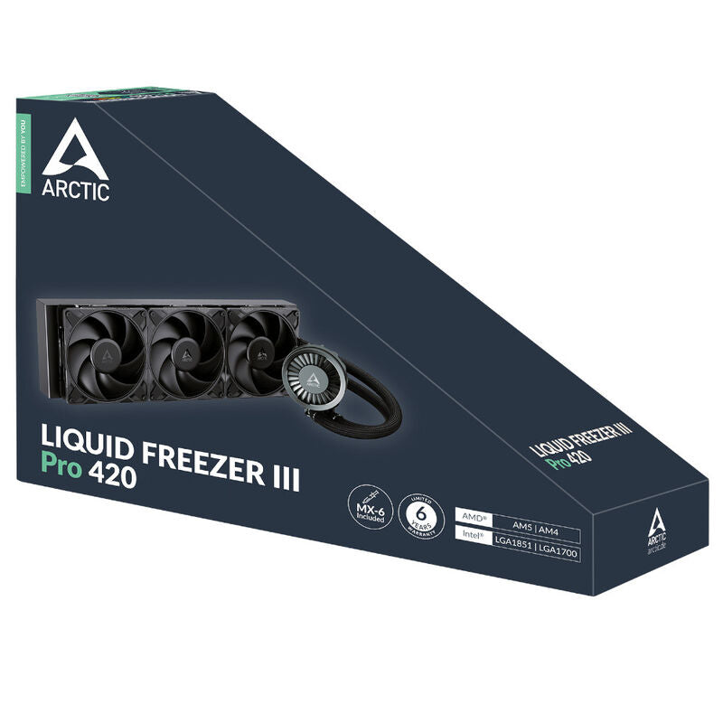 Arctic Liquid Freezer III Pro 420 pumpe og slanger