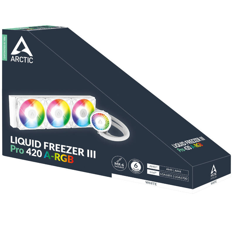 Arctic Liquid Freezer III Pro A-RGB 420 AIO vannkjøling hvit - Arctic