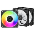 Foran på Arctic P12 Pro A-RGB PWM vifte 3-pakk 120 mm svart