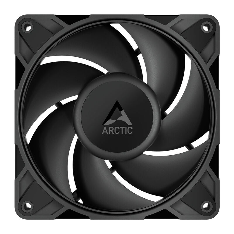 Nærbilde av Arctic P12 Pro PST CO PWM vifte 120 mm svart rotor